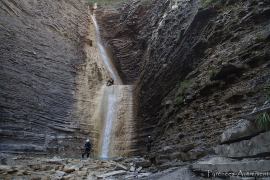 Les deux grands rappel du canyon d'Os Locas - Pyrénées - Espagne
